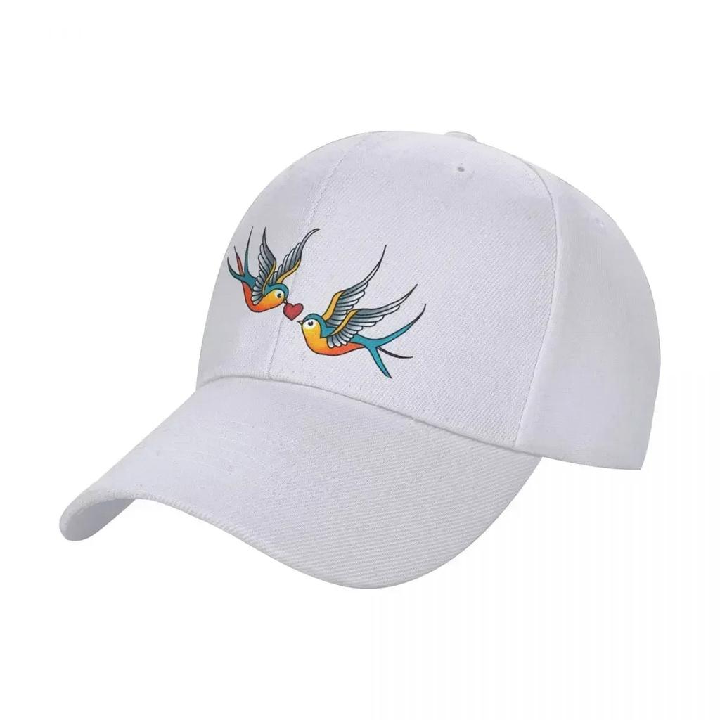 American Traditional Swallows Baseball Cap Derby Hat Unique Hats Hat Men Golf Men Women's