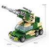 MOC Tank Anti Aircraft Guns Anti-Aircraft Missile Fighter Jets War Military City Vehicle Car Building Blocks Model Bricks Sets