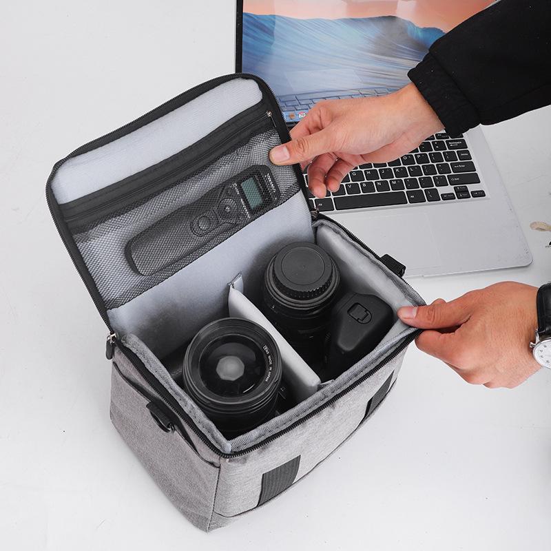Profesjonalna torba na aparat DSLR dla Canon, Nikon, Sony - Jednoramienna Unisex dla lustrzanek i bezlusterkowców