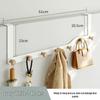No-Drill Over-Door Clothes Hanger Rack