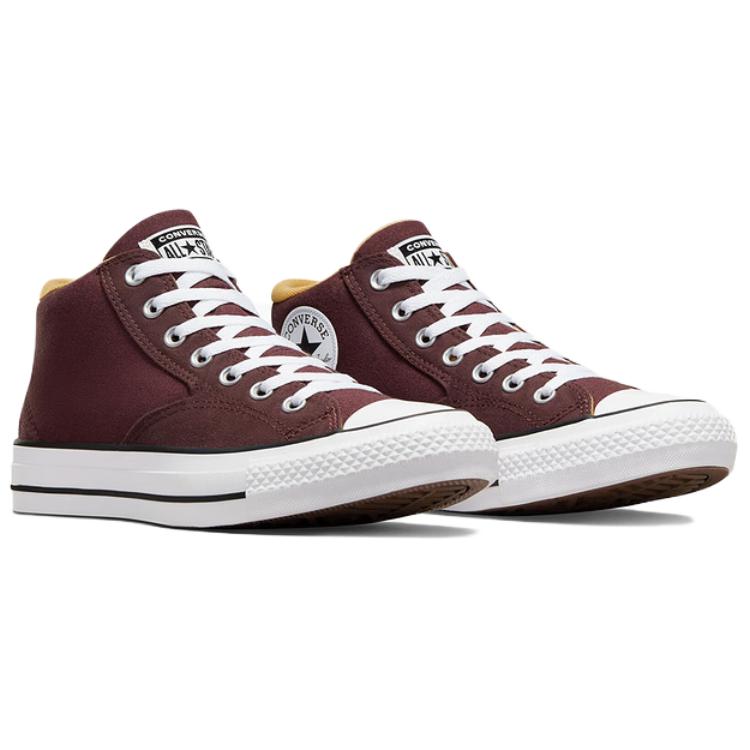 Converse Chuck Taylor All Star Comfortable Versatile Mid-Top Canvas Shoes Unisex Sneakers Brown White A04515C