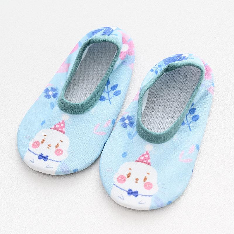 Cartoon Socks Baby Summer Floor Anti-skid Short Infant Boat Socks Baby Toddler Shoes Non-slip Socks Baby First Walker