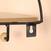 Durability Metal Wall Storage Shelf High Strengths Rusts Resistant Quickly Mount Wall Organizers for Reliability Use