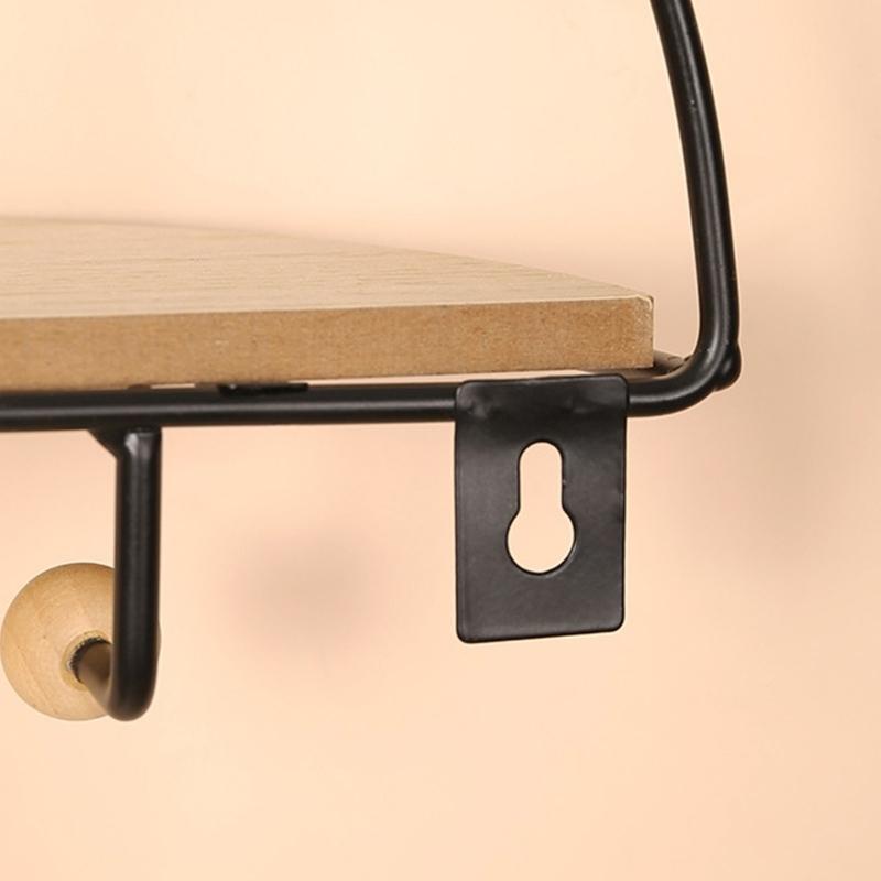 Durability Metal Wall Storage Shelf High Strengths Rusts Resistant Quickly Mount Wall Organizers for Reliability Use
