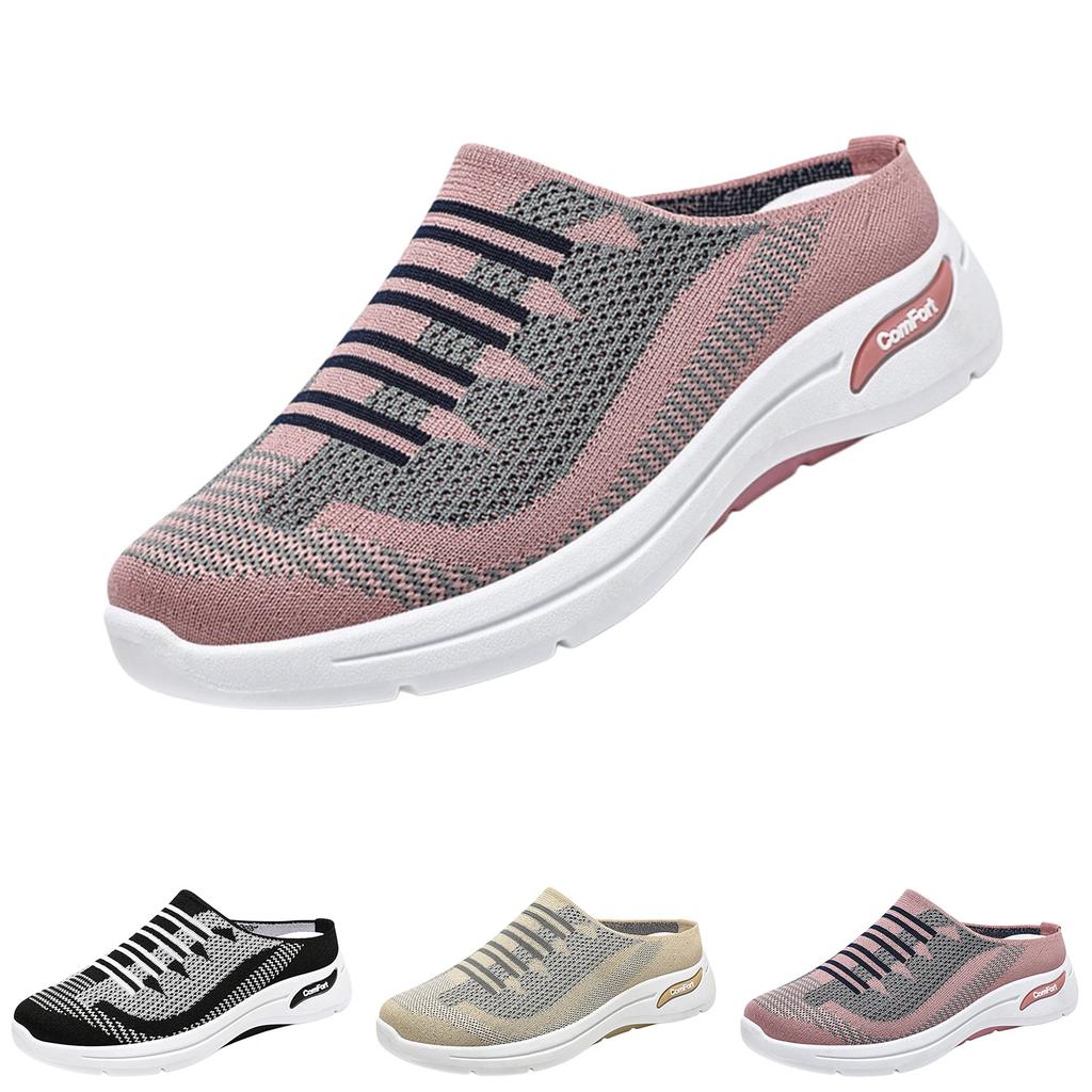Breathable Mesh Slide Slippers for Indoor Outdoor Wear