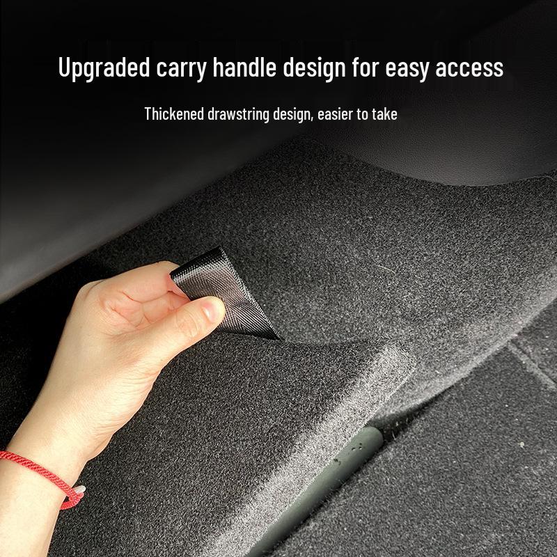 Tesla Model Y Kofferraum Seitenaufbewahrungstasche - Originales Innenraumzubehör