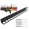 Screwdriver Holder Rack Steel Plier Storage Mount For Wall Hand Tool Storage and Organization for Workshop Workbench Basement