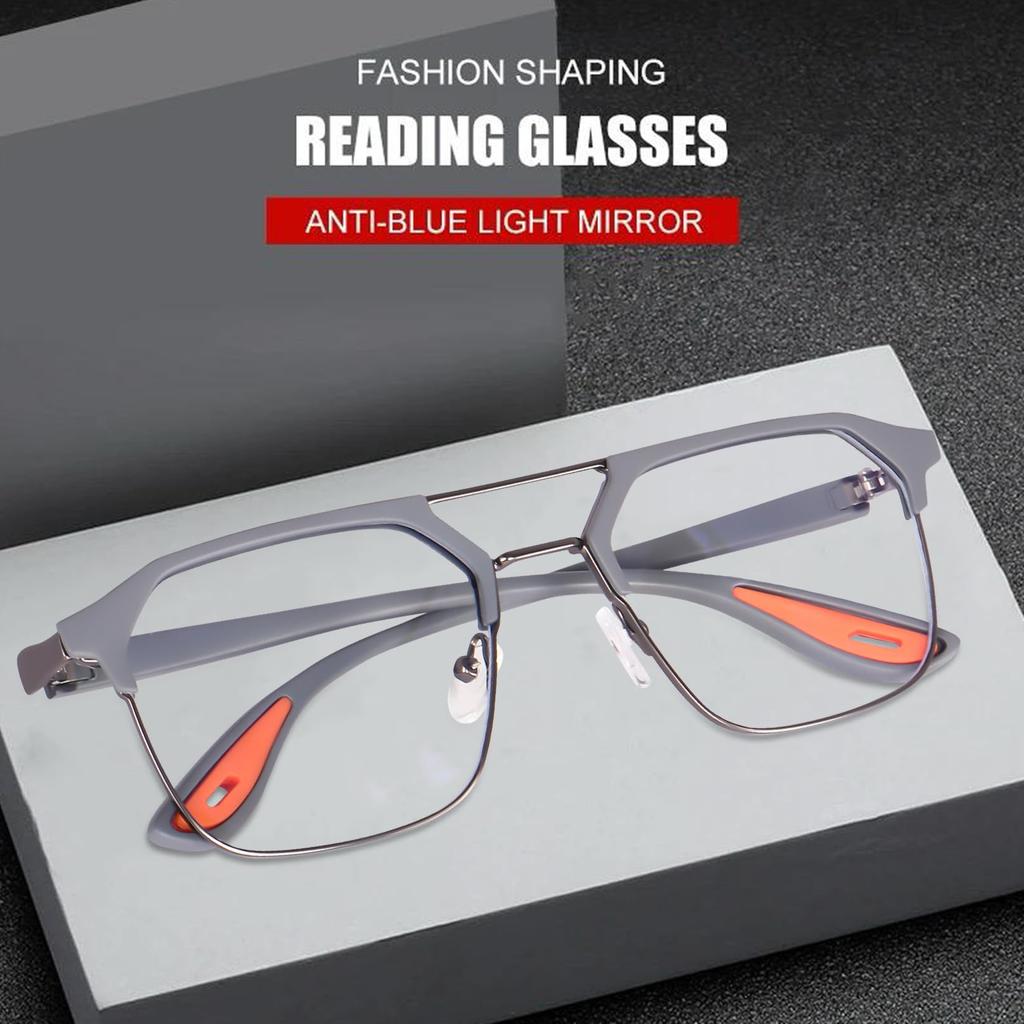 Poshh Eyewear Unisex Hexagonal UV Protected Zero Power Blue Cut Light Blocking Eyeglass Frame/Sunglasses And | Anti Glare | Blue Cut | Uv Protect
