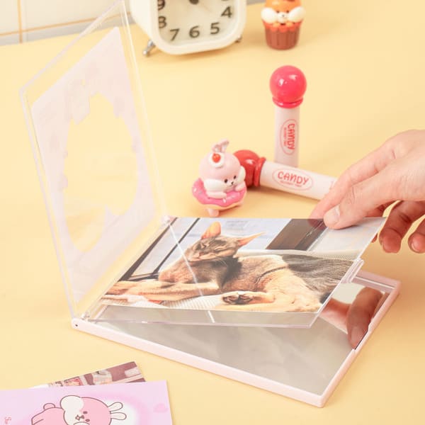 Daiso Zboží Foto Úložné Zrcadlo