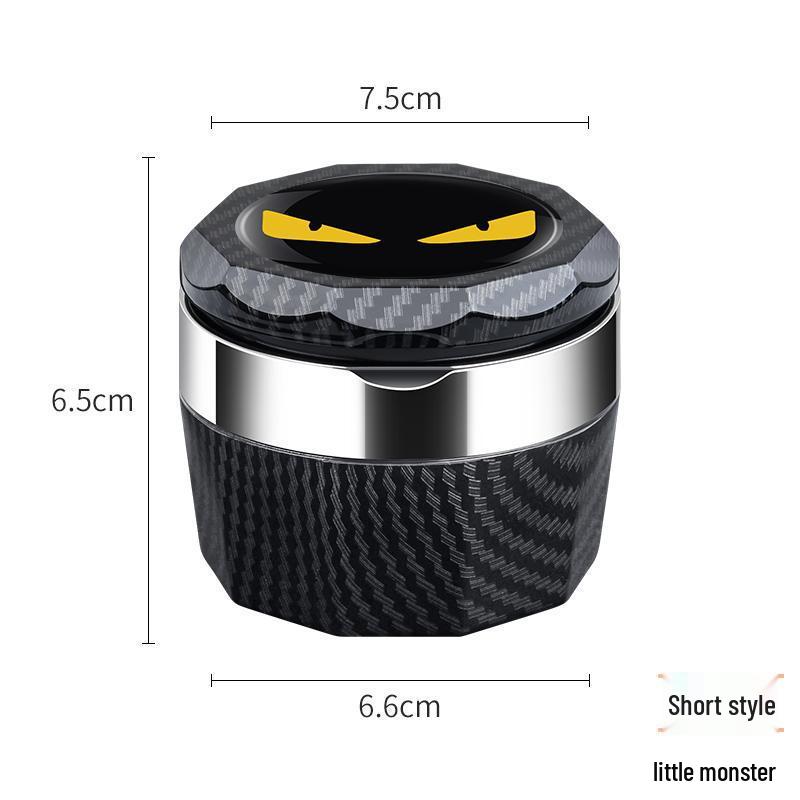 High Flame Retardant Car Ashtray with Lid & Light for 2025 GAC GS8/M8 Interior Modification
