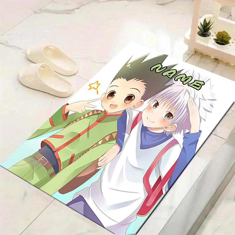 Custom 1Pc Anime Characters Friendship Rug Office Carpet Indoor Outdoor Entrance Doormat Nonslip Soft And Comfortable Living Room D2915127