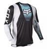 Mens Quick-Dry Long Sleeve Cycling Jersey Mountain Bike Downhill Shirt UV Protection Sport Top