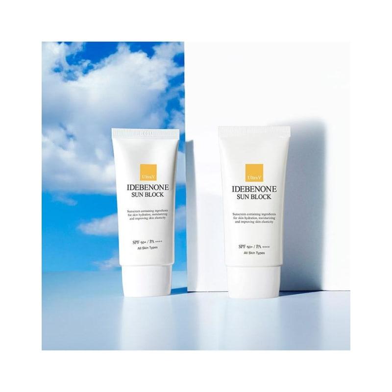 

Идебенон солнцезащитный крем/органический солнцезащитный крем (SPF50 + / PA ++++)