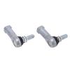 2pcs Tie Rod End Set 102022601 Left Right High Strength Replacement for Club Car DS Gas Electric Models