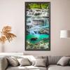 45x85cm 5D Diamond Painting Full Square Drill Waterfall Picture of Rhinestone Drawing DIY Home Decoration Gift