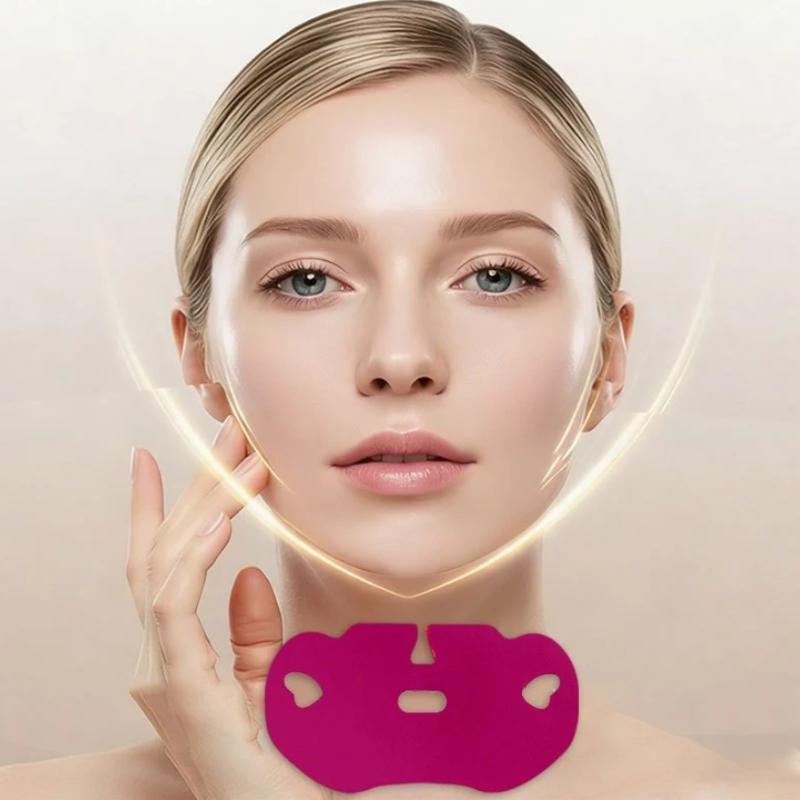 Doppel-V-Form Kinnreduzierer Gesichtsmaske Straffend Lifting Für schlaffe Haut Elastisches Band Für Hautpflege