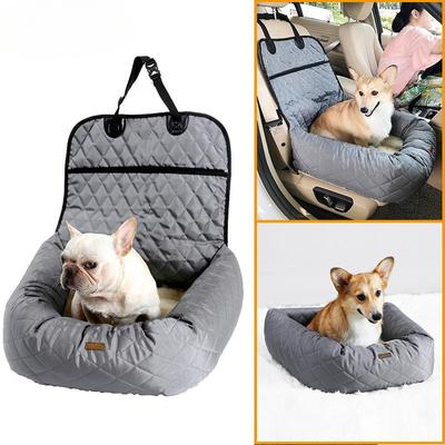 Fournitures pour animaux de compagnie, coussin de voiture multifonctionnel pour animaux de compagnie, nid de voiture pour chien, matelas de voiture multifonctionnel quatre saisons universel