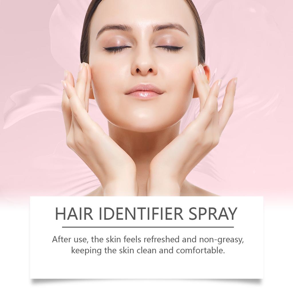 Jaysuing Facial Hair Spray Hair Facial Cleansing and Moisturizing Care Spray Less