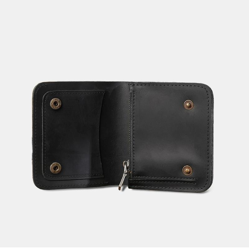 Новый мужской кожаный кошелек — фото 16