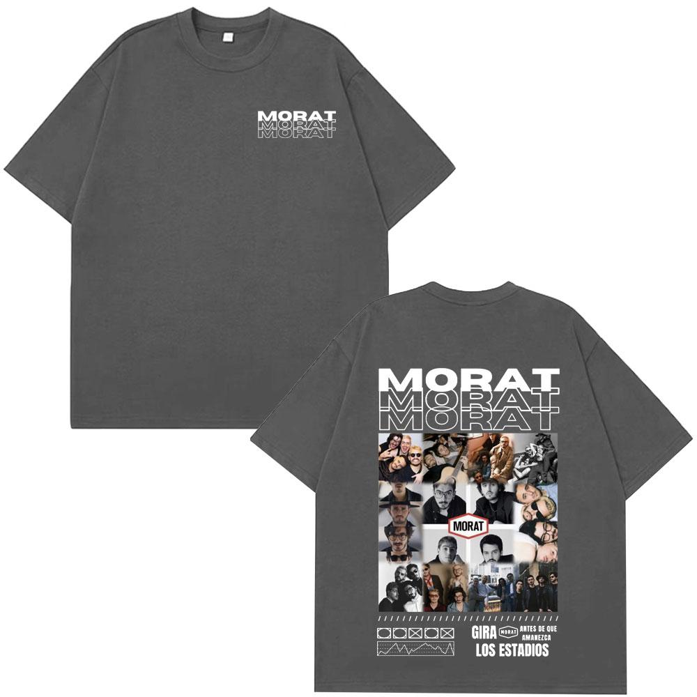 Morat Band Doublesided Prin Tshirts Men Women Fashion Hip Hop Tshirt Casual Cotton Oversized Short Sleeve T Shirts Streetwear