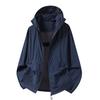 Outdoor lightweight sports hooded charging sunscreen clothing jacket women's light and breathable anti-splashing sunscreen clothing