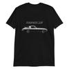 1963 Vette C2 Split Window Collector Car Vette Driver Short-Sleeve T-Shirt