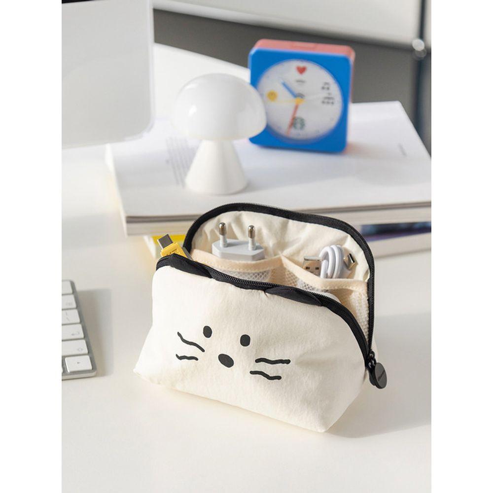 Romane Brunch Brother Kitty Soft Pouch Keyring