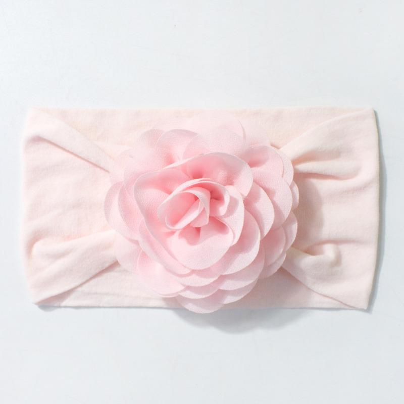 

New baby cute sticky flower headband, comfortable and soft boys and girls hair accessories, fontanelle baby headband