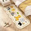 Cartoon Rules Carpet - Children's Bedroom Side Rug - Soft and Comfortable - Living Room Floor Mat - Home Decoration