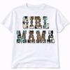 Girl Mama Graphic T Shirt Trendy Western Style Tee Womens Gifts White