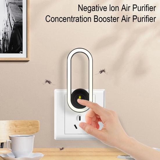 Ultrasonic Pest Repeller with Light Intelligent Control Plug-Play Easy To Use Indoor Electronic Mosquito Repellent Device