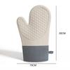 2Pcs Oven Gloves Silicone Thicken High Temperature Resistant Anti-burn Microwave Silicone Non-slip Gloves Kitchen Baking Mitt