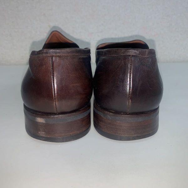 Made In Italy Cesare Paciotti Vintage Slip-On Business Shoes Size 8.5 27.0cm(USED)