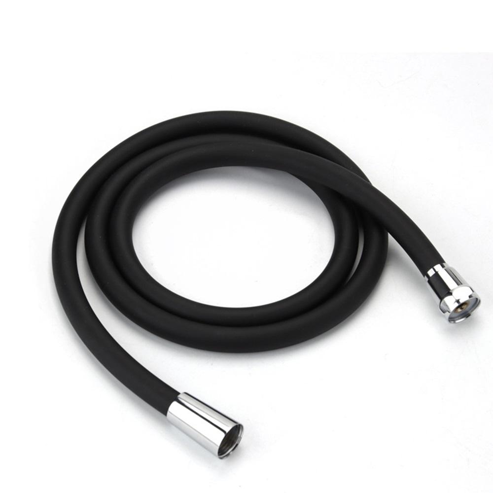 1.5/2M Silicone Flexible Shower Hose Anti-Winding Extension High Pressure Pipe Showerhead Tube Bathroom Faucte Accessorie
