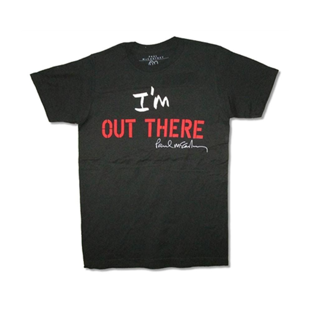 Men s Paul Mccartney I m Out There 2015 Tour T-shirt Small Black S