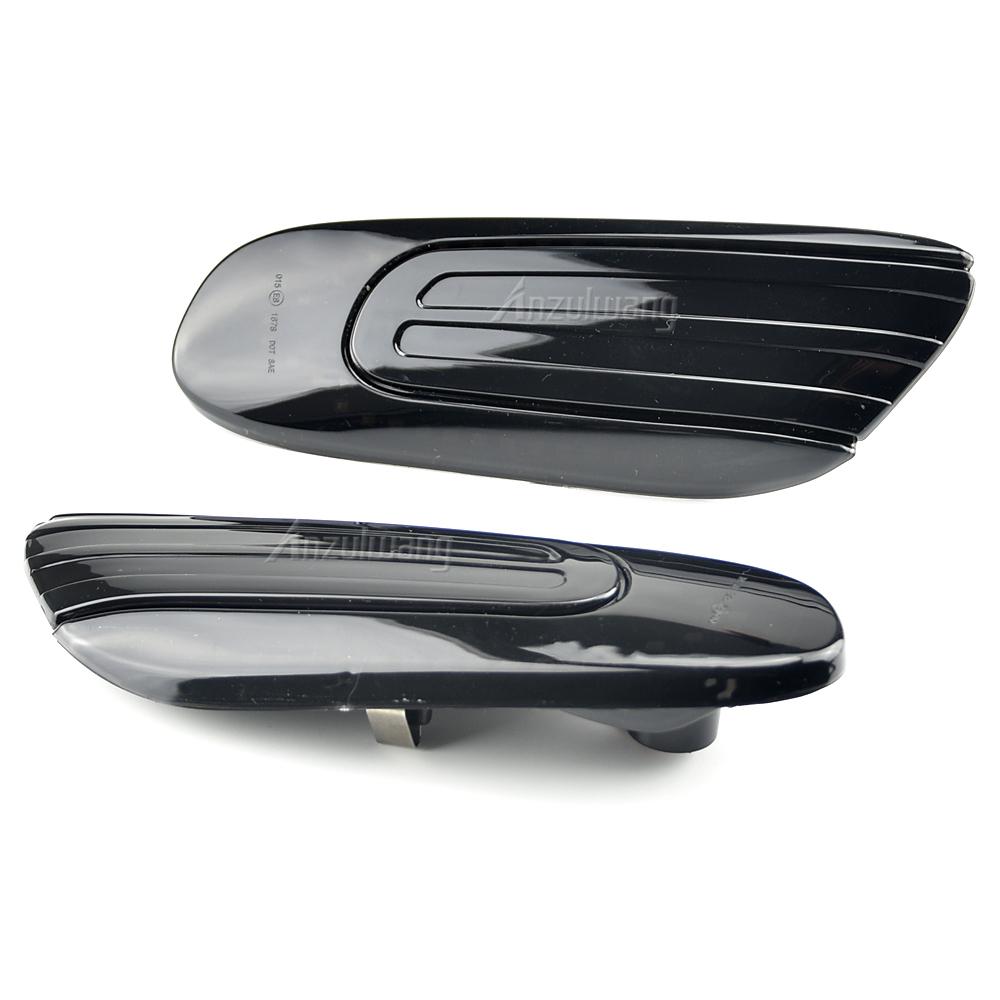 2Pcs Für BMW Mini Cooper Eine F55 F56 F57 Dynamische Sequentielle LED Fender Marker Licht Seite Marker Lampe Anzeige blinker