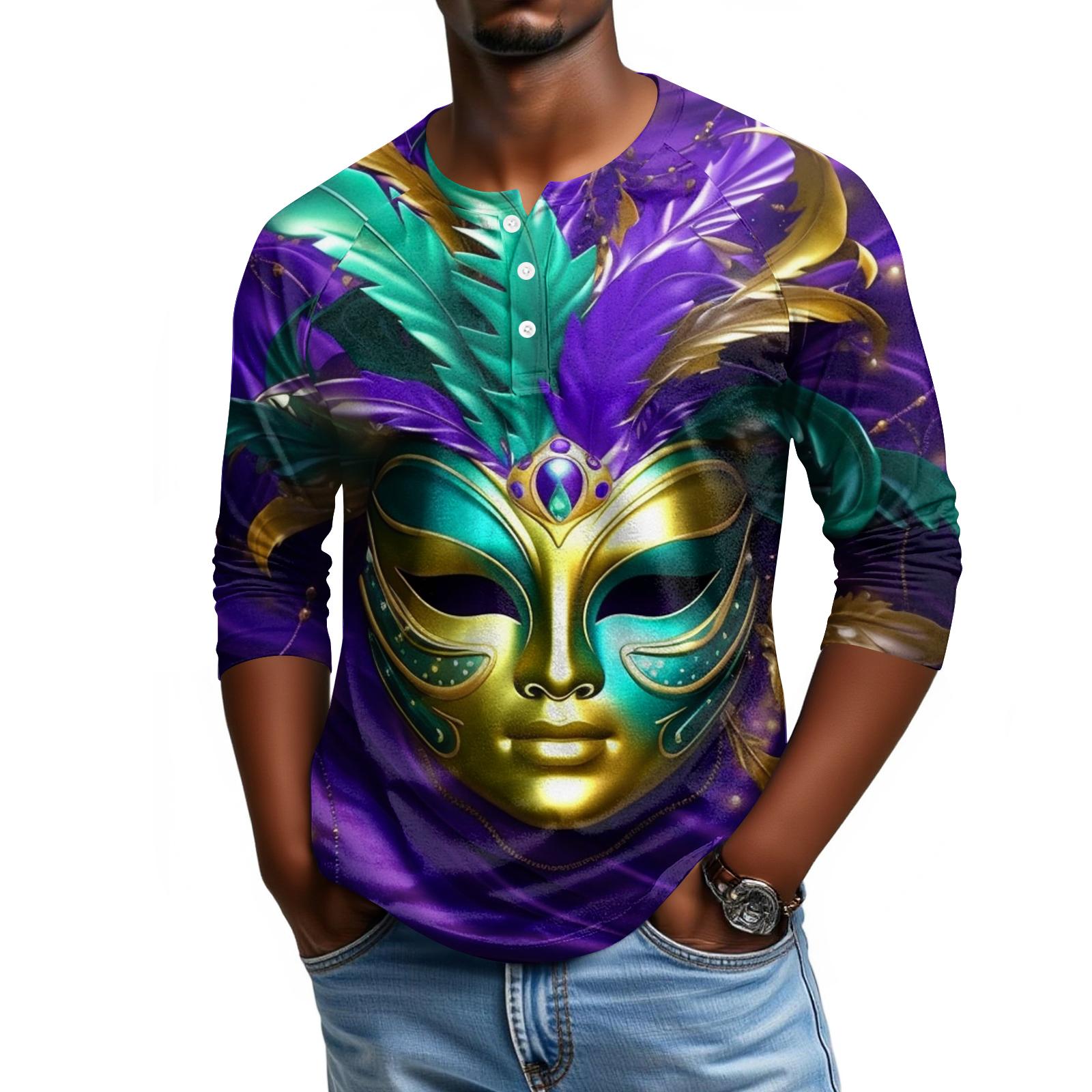 

Men s Raglan Sleeve Three-quarter Sleeve Top S ціан