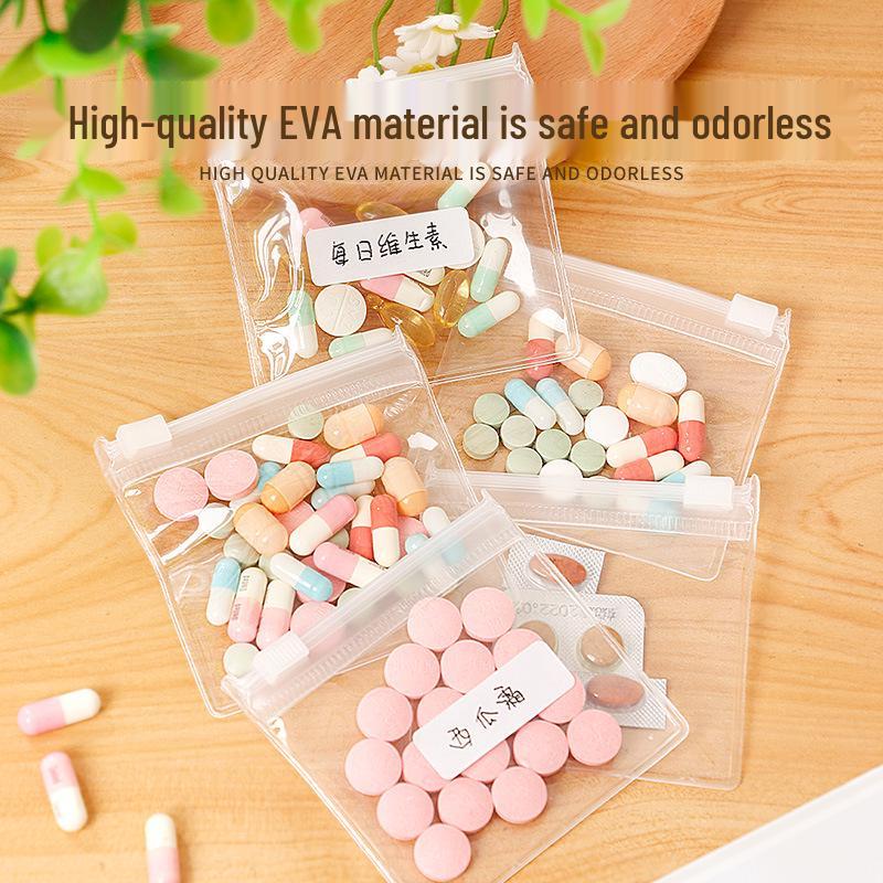 Przenośna Mini Saszetka-Dozownik na Leki na Tabletki i Pigułki