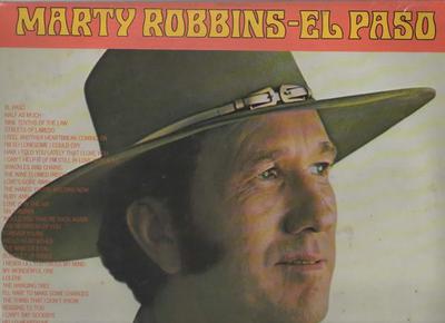 LP Record MARTY ROBBINS - El Paso SHM662 Hallmark Record UK Folk Used