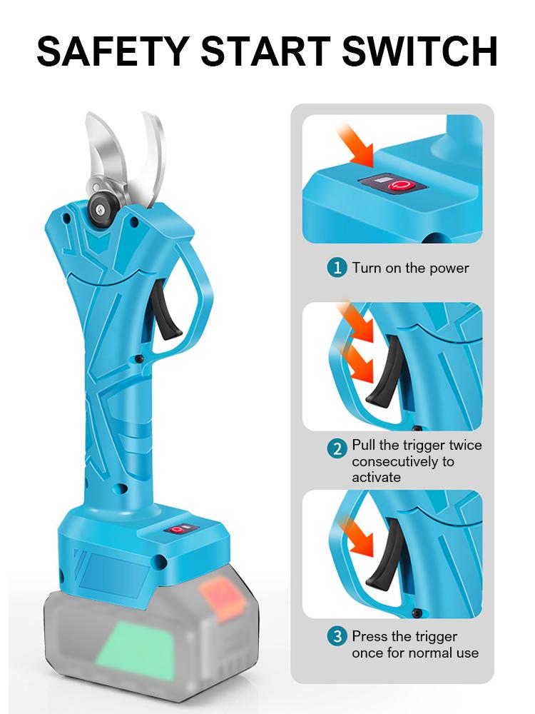 Electric Chainsaw Telescoping Pole 6 inch Saw 3 IN 1 Pruner High Branch Saw Garden Tree Pruning Tool For Makita 21V Battery