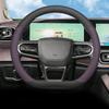 High-quality Leather Car Steering Wheel Cover Wrap for Chery Fulwin T6 T9 T10 2026 2026 2026 D Type Steering-Wheel