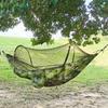 Heavy Duty Outdoor Hammock With Safety Design Kids Adults Breathable Nylon Net Bed Camping Picnic Garden Relaxation