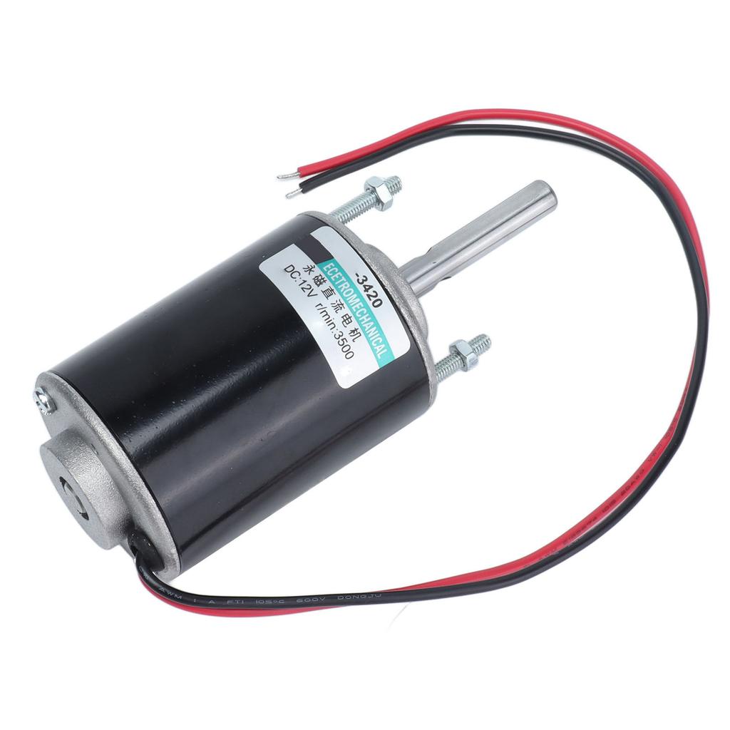 Permanent Magnet DC Motor CW CCW High Speed Motors with Ball Bearing 43mm Shaft Length