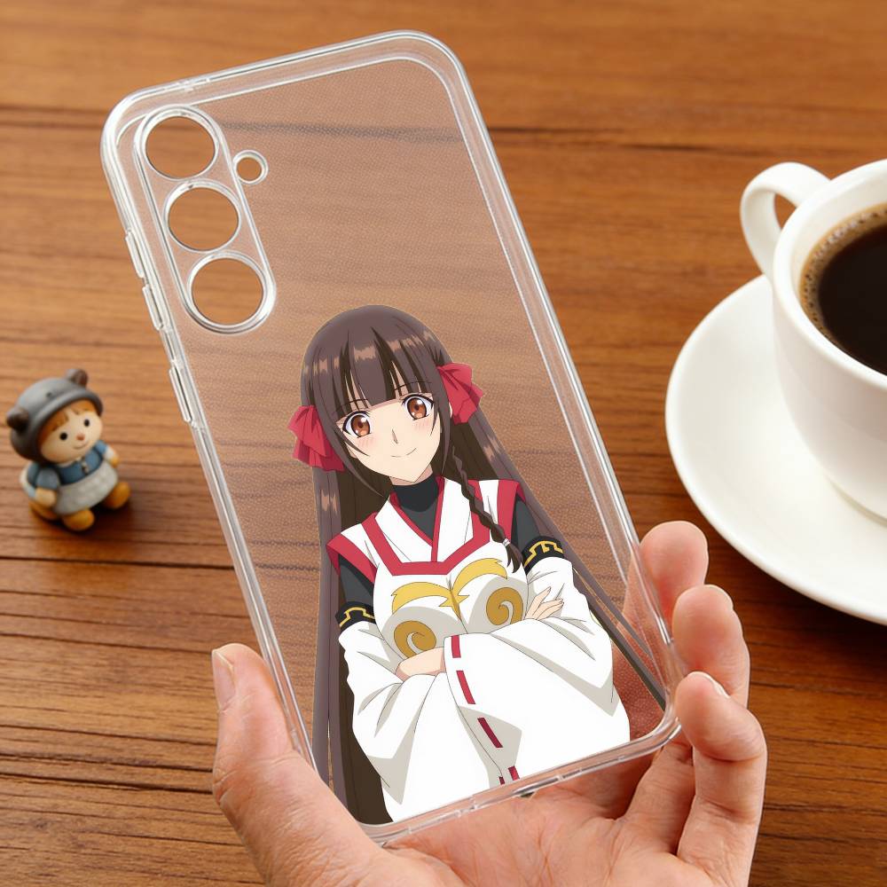 Botsuraku Yotei no Kizoku dakedo phone Case For Samsung S30,23,21,22,20, FE lite,S10,9,8,7 PIus Note20ultra Soft Transparent
