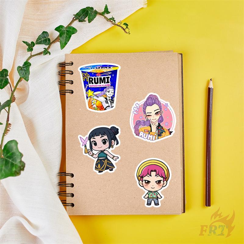 50Pcs/Set KPop Demon Hunters Series 06 Stickers DIY Fashion Waterproof Doodle Decals Stickers