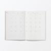 MUJI 2025 B6 Monthly Starts August Monday Start Planner, Size, Schedule, Brown, 84526121, 2025,