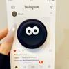 Magnetic Silicone Big Eye Bracket Personalized Creative For Desktop Lazy People Universal Anti-drop Durable Mobile Phone Holder