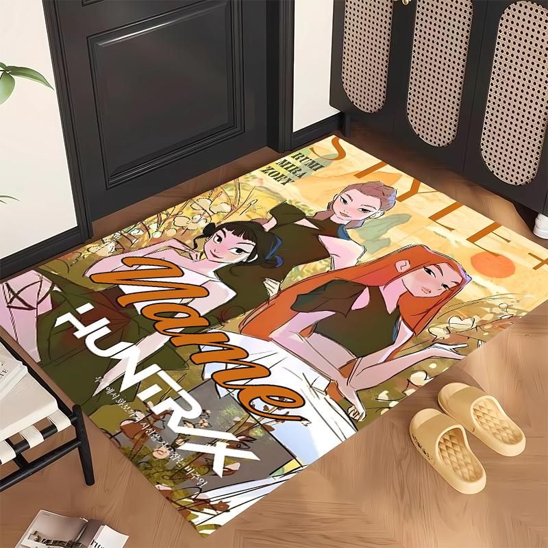 HUNTRIX (19) Personalized Name Office Carpet Stylish Decor for Living Room Bedroom Kitchen
