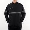 Nike Dri-FIT Academy Soccer Training Drilled Collar Windbreaker Jacket Men Outerwear Black CW6118-014