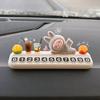 Labu Car Decoration 2025 New Internet Celebrity Interior Accessories Cute Cloth Doll Labu Car Plush Doll